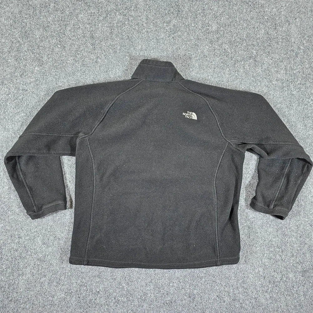 The North Face Reversible Fleece Zip Up Jacket Black Men's Size‎ Large Outdoors